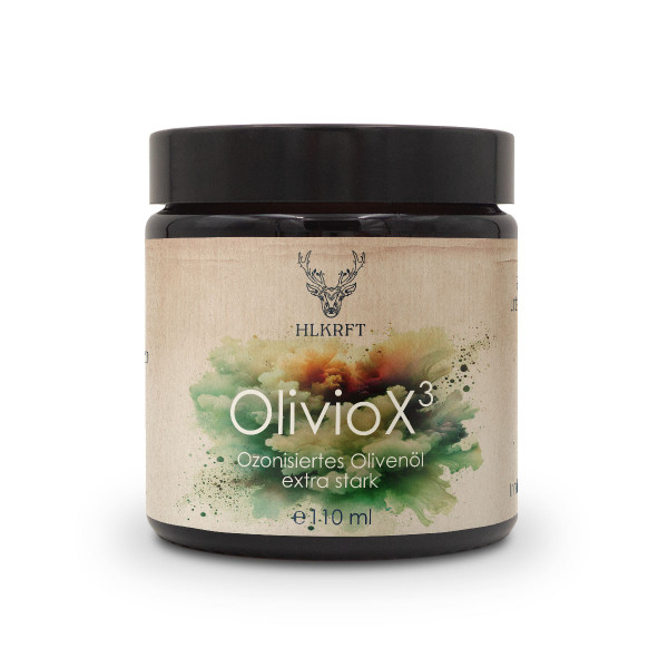 OlivioX³ - Extra stark ozonisiertes Olivenöl 110ml