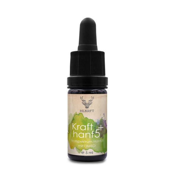 Krafthanf5 CBD Vollspektrum Hanf Extrakt DMSO 5ml