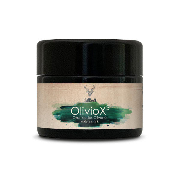 OlivioX³ - Extra stark ozonisiertes Olivenöl 30ml