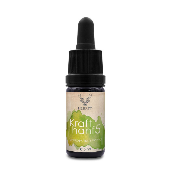 Krafthanf5 CBD Vollspektrum Hanf Extrakt 5ml