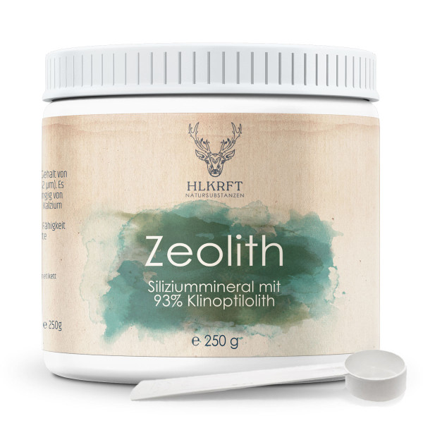 Natur-Zeolith - Vulkanmineral mit 94% Klinoptilolith 250g