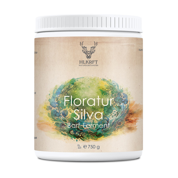 Floratur Silva – fermentiertes Ergänzungsfutter für Hunde