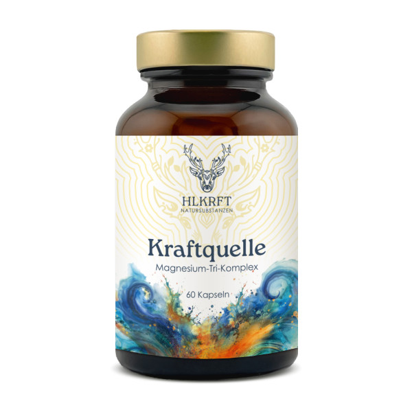 Kraftquelle Magnesium-Tri-Komplex 60 Kapseln