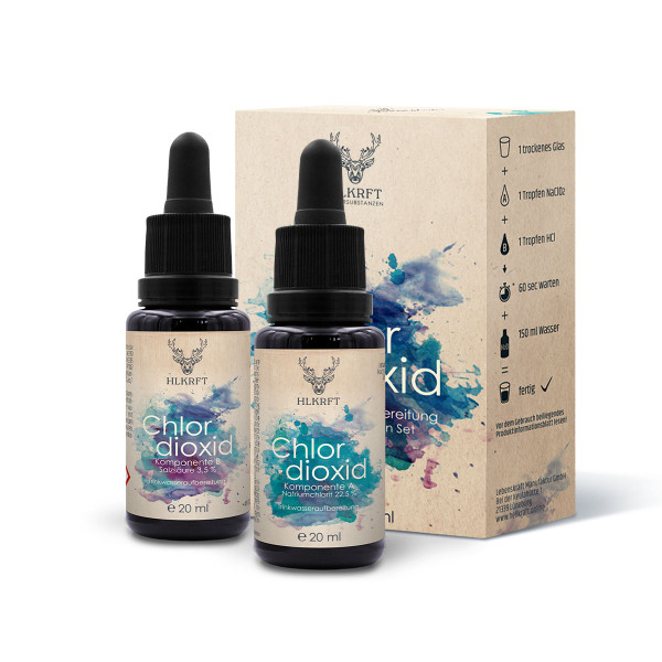 Chlordioxid-Trinkwasseraufbereitung 2x20ml