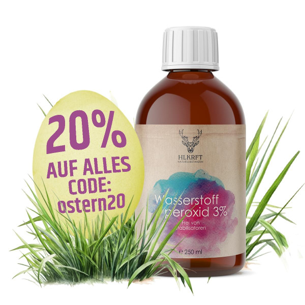 Wasserstoffperoxid 3% - unstabilisiert | 250ml