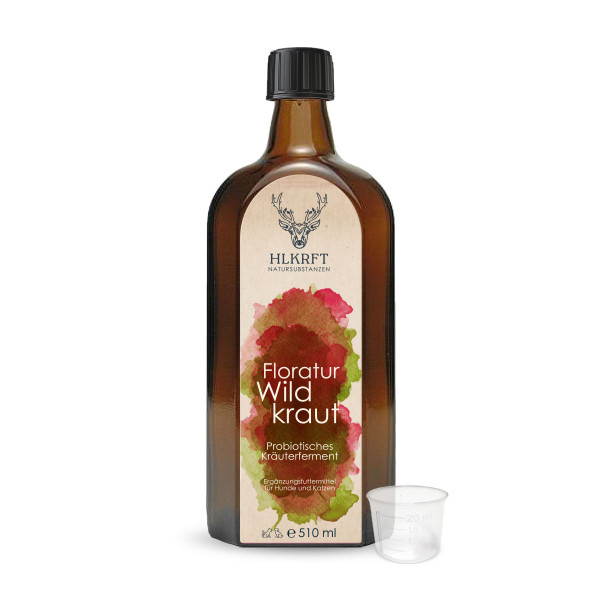 Floratur Wildkraut - Probiotisches 12-Kräuter Ferment 510ml