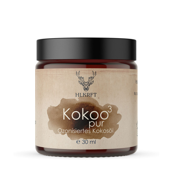 Kokoo³ pur - Ozonisiertes Kokosöl 30ml