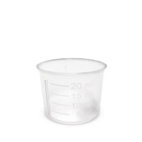Messbecher aus Kunststoff - 20 ml Messbecher aus Kunststoff - 20 ml