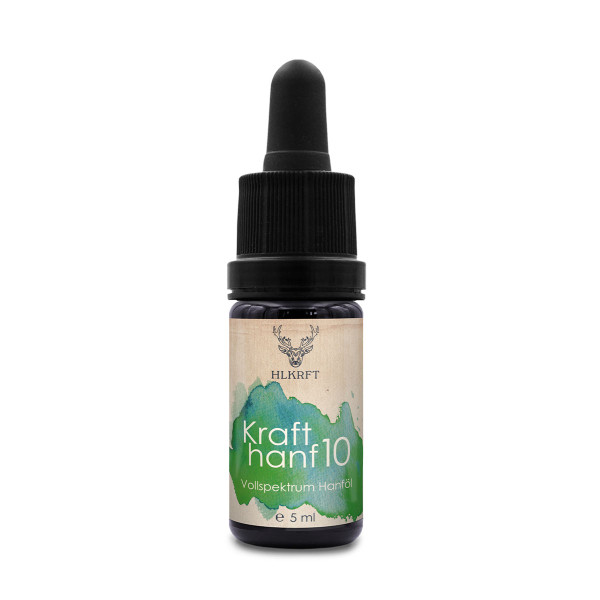 Krafthanf 10 - CBD Vollspektrum Hanf-Extrakt 5ml