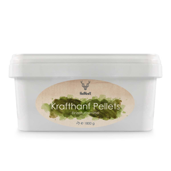 Krafthanf Pellets für Pferde 1.800g