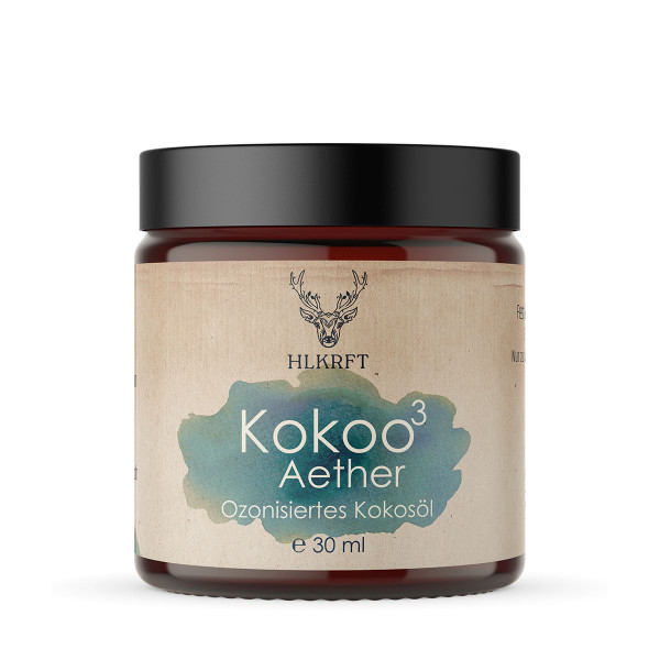 Kokoo³ Aether- Ozonisiertes Kokosöl 30ml